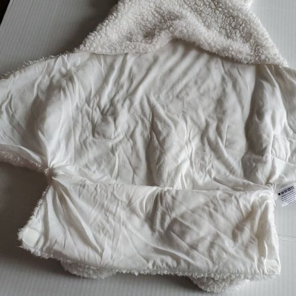 0-3 Months Swaddle Bunting Snow Suit Winter Coat Feet Footed Feetie Hooded - Picture 13 of 16